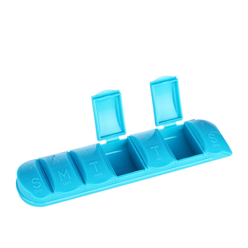 Pill Box Organizer Drinking Bottle