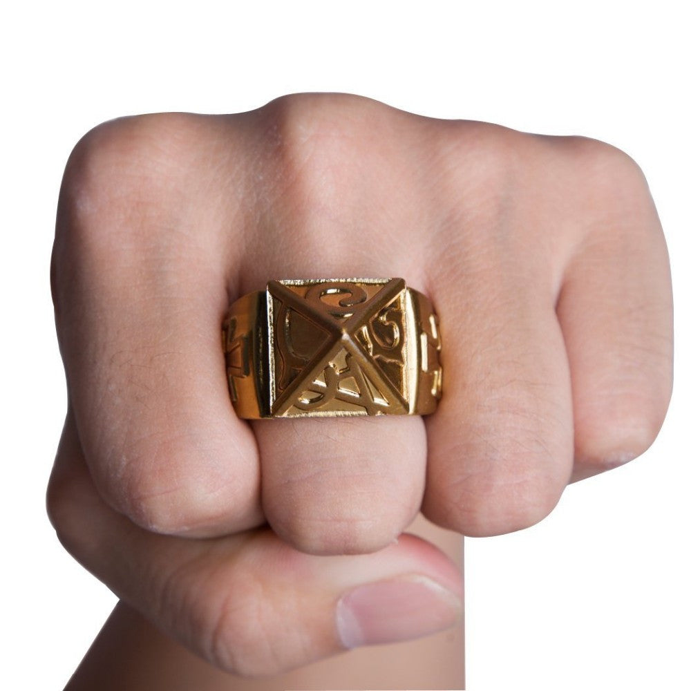 Self Defense Ring With Necklace