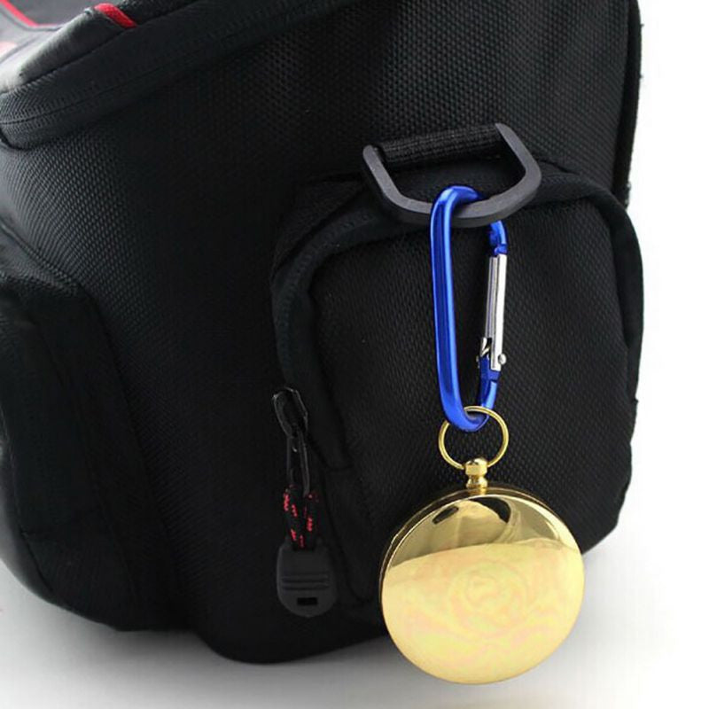 Portable Brass Pocket Compass