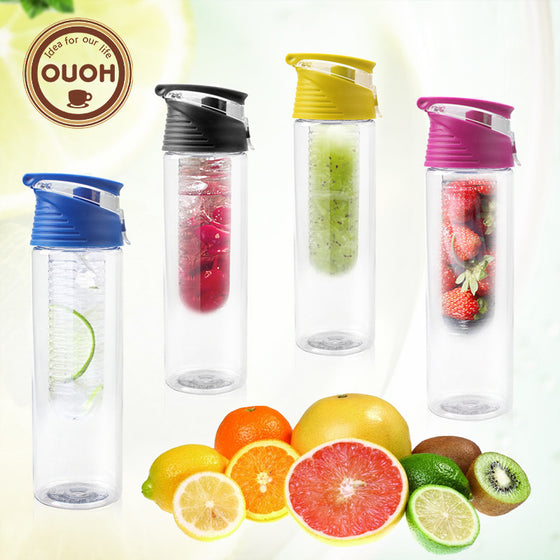 Cycling Sport Fruit Infuser Bottle