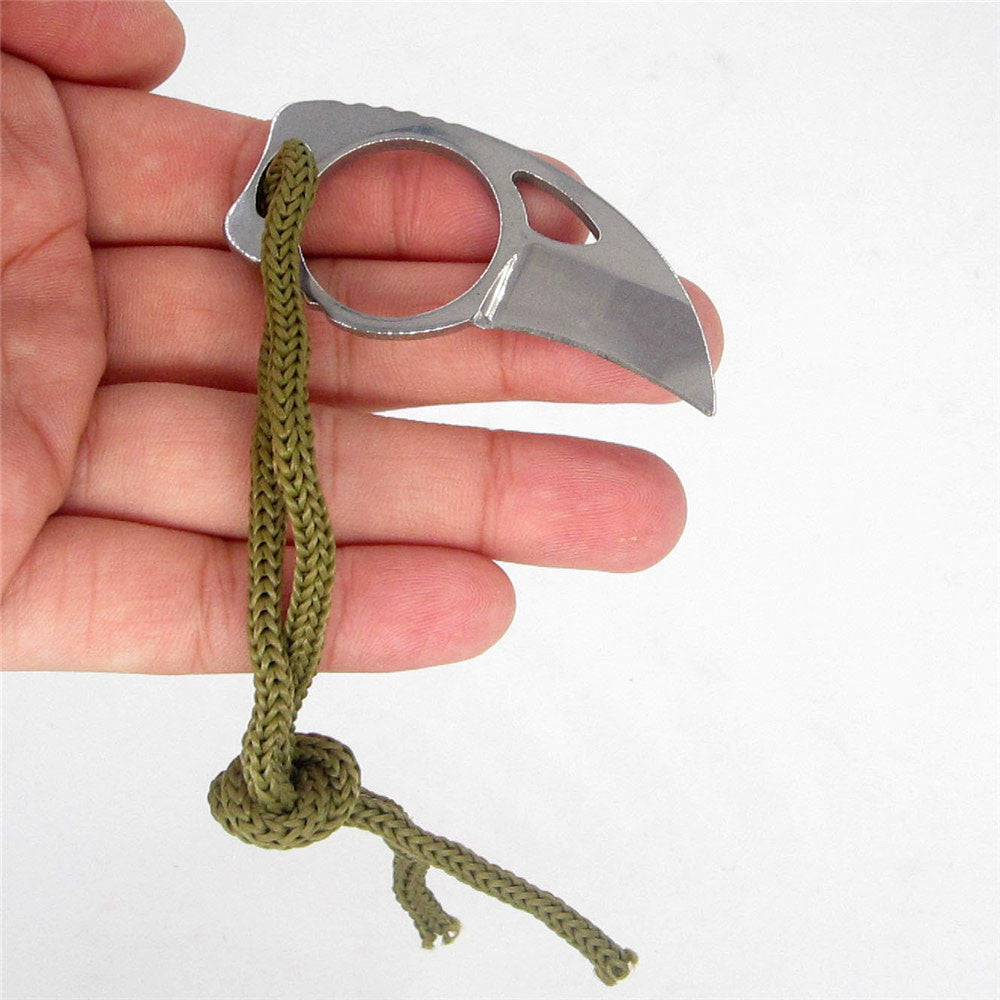 Pocket Karambit With Leather Sheath