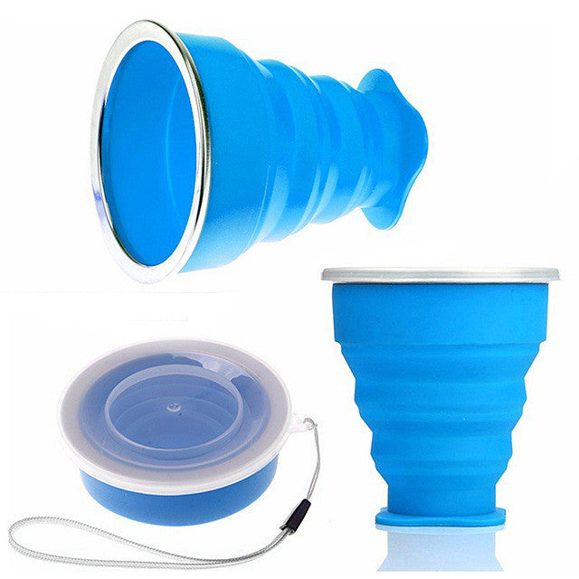 Silicone Retractable Folding Cup