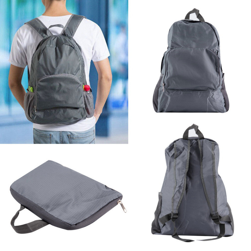 Outdoor Portable Zipper Backpack