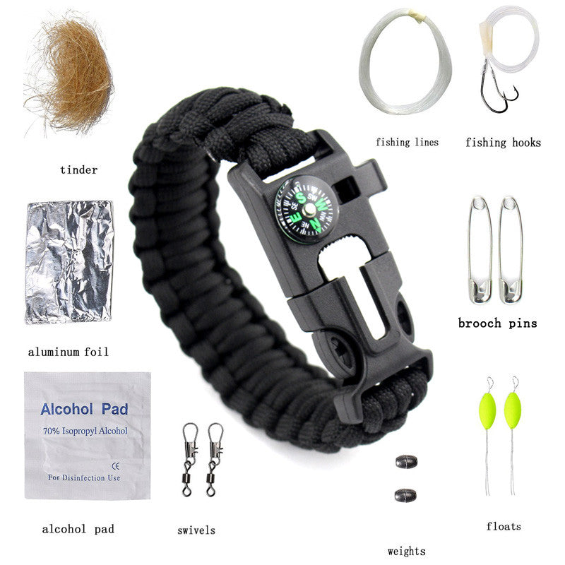 10 in 1 Ultimate Paracord Bracelet